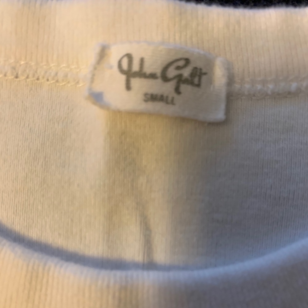 Brandy Melville White butterfly Top - Picture 2 of 2